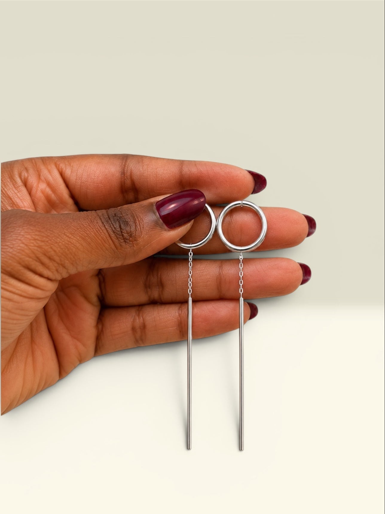 Dainty Silver Earrings