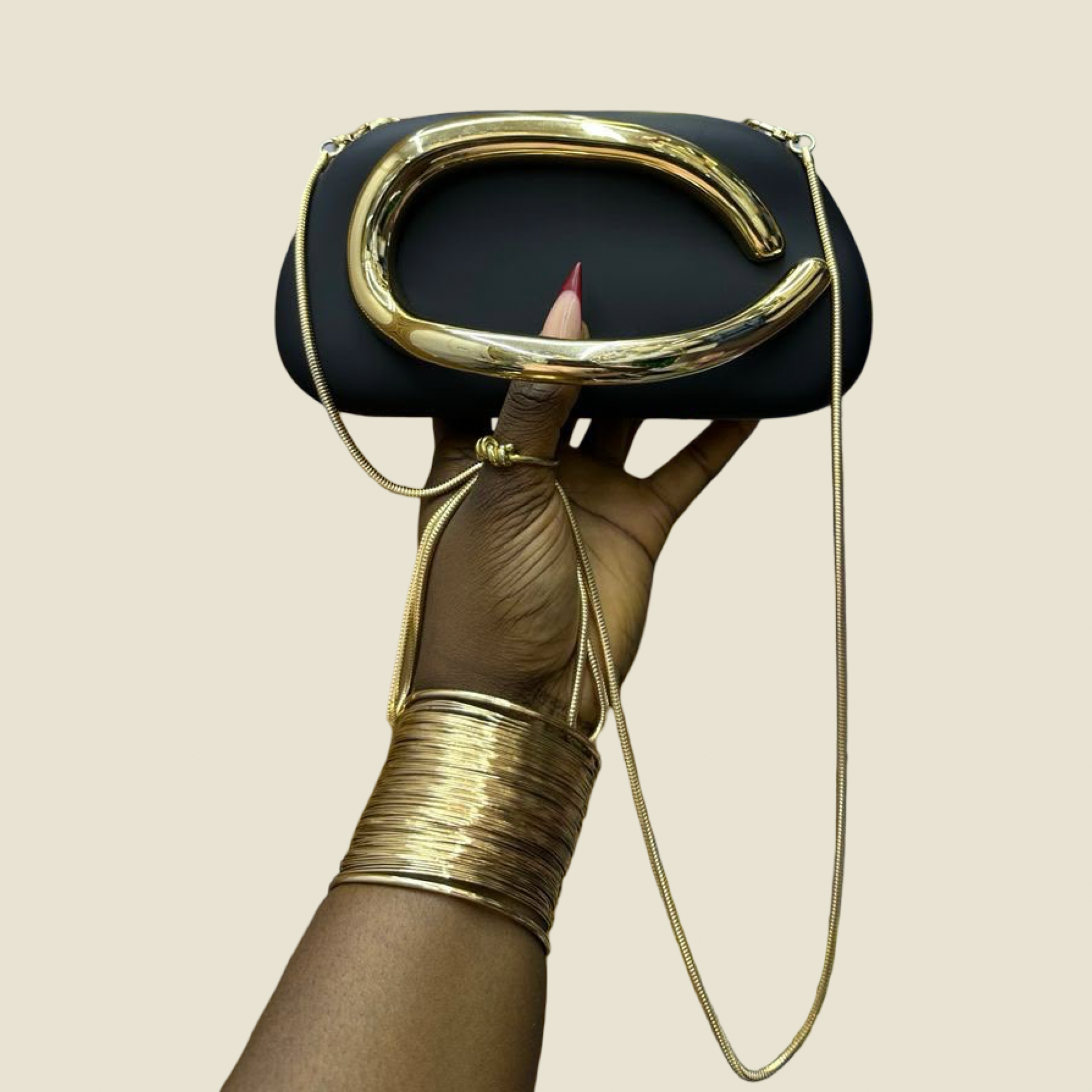 The Elodie Sculptural Purse