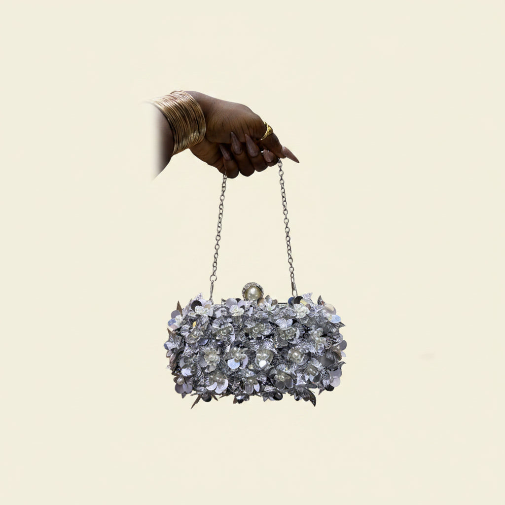 The Petal Bloom clutch purse