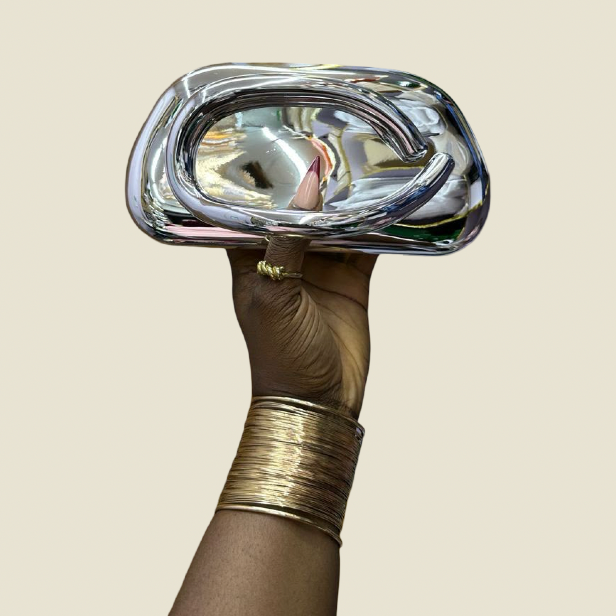 The Elodie Sculptural Purse