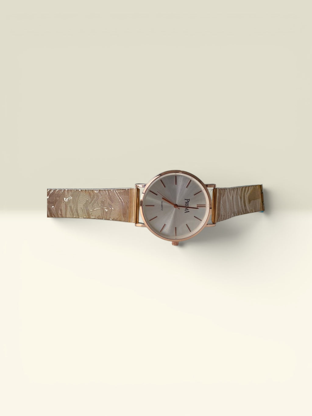 Mesh wristwatch