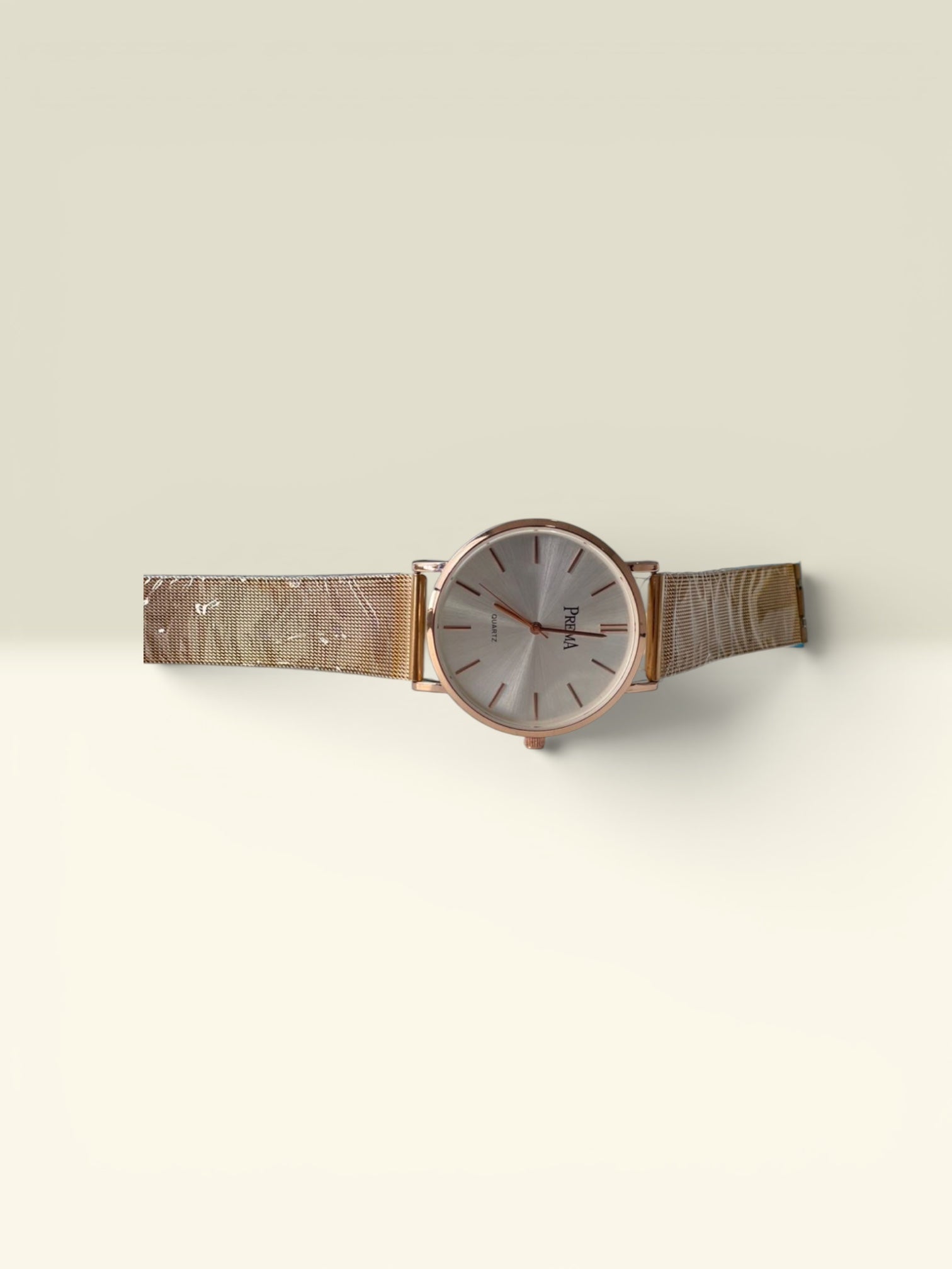 Mesh wristwatch