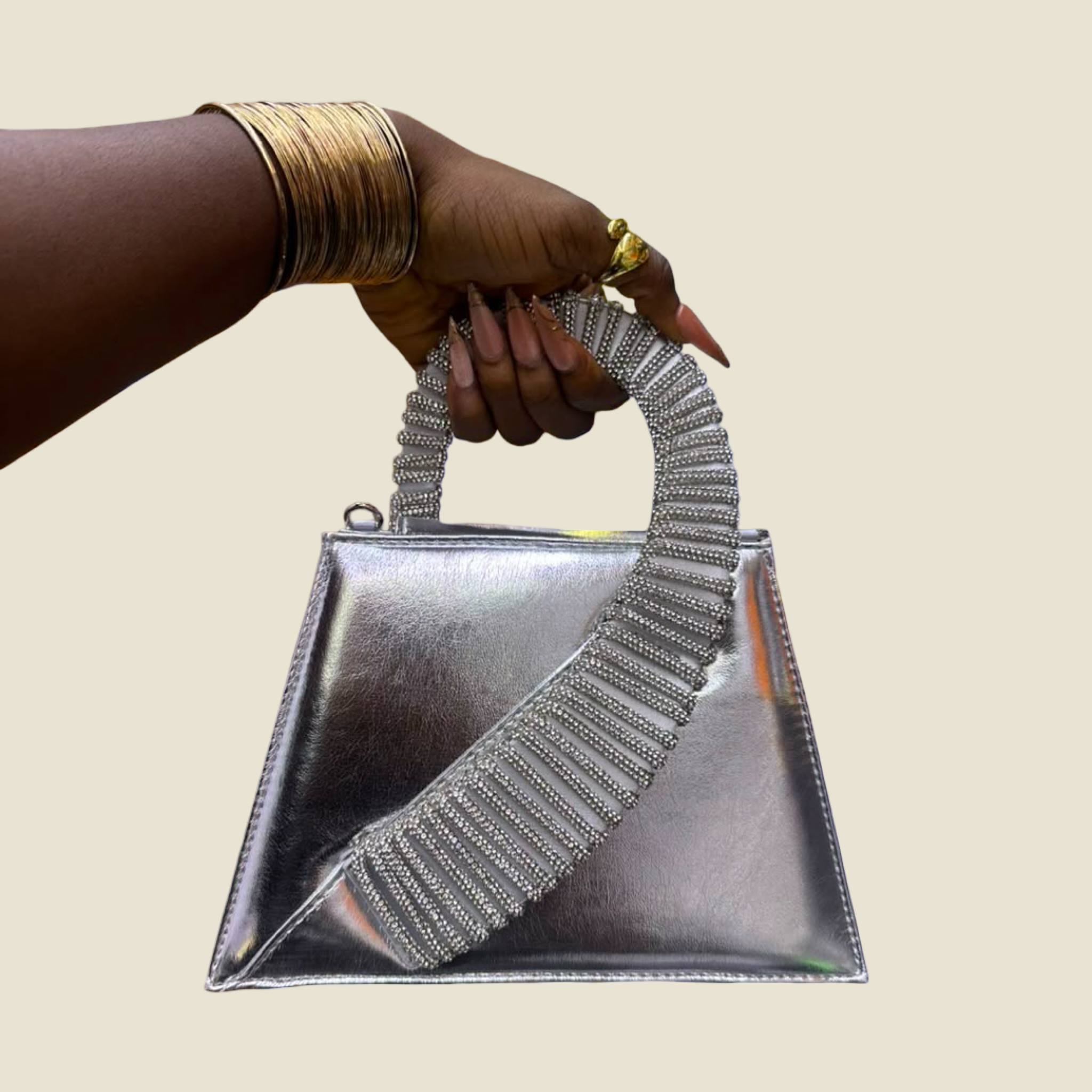 Celeste Crystal Handle bag