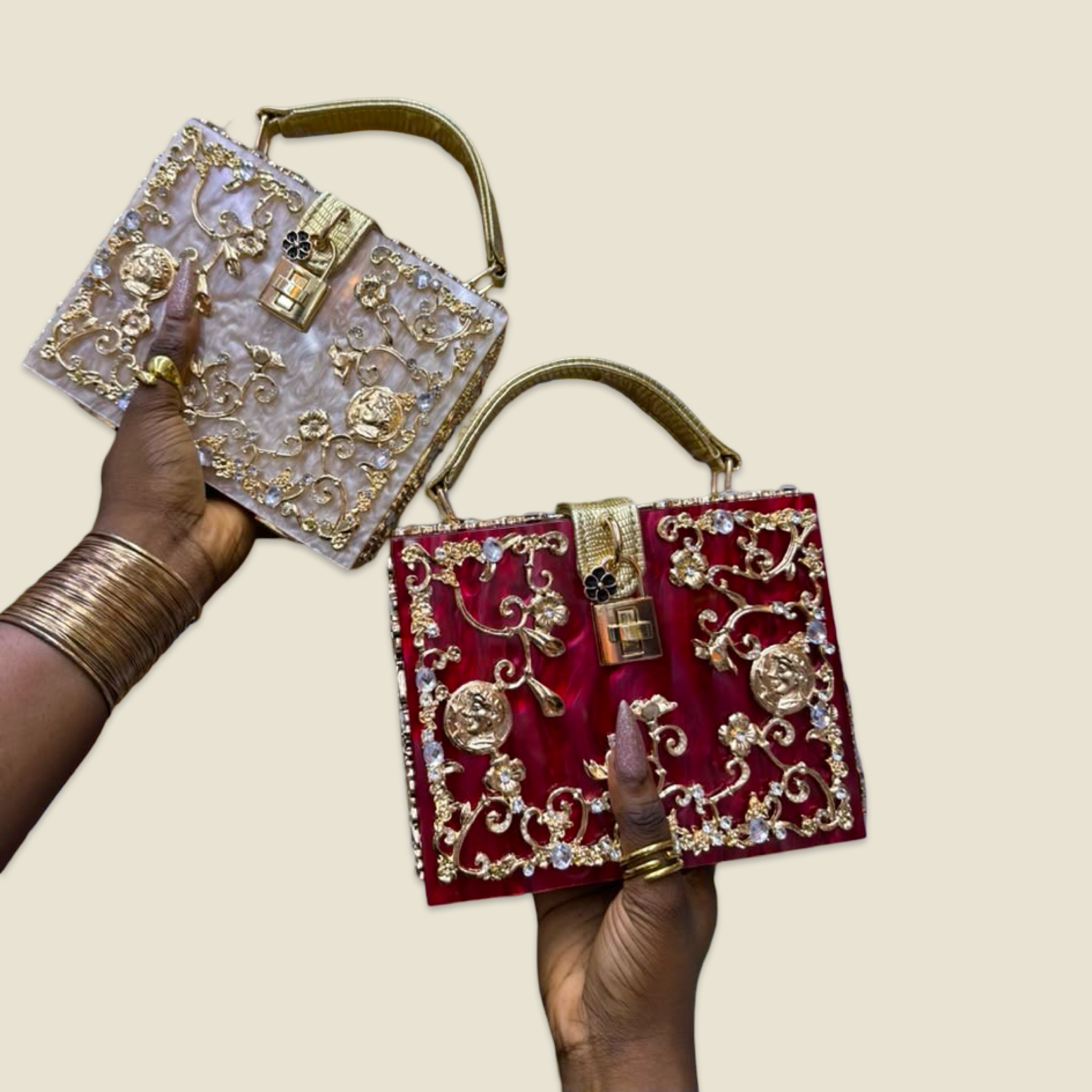 The Gilded Box Bag purse