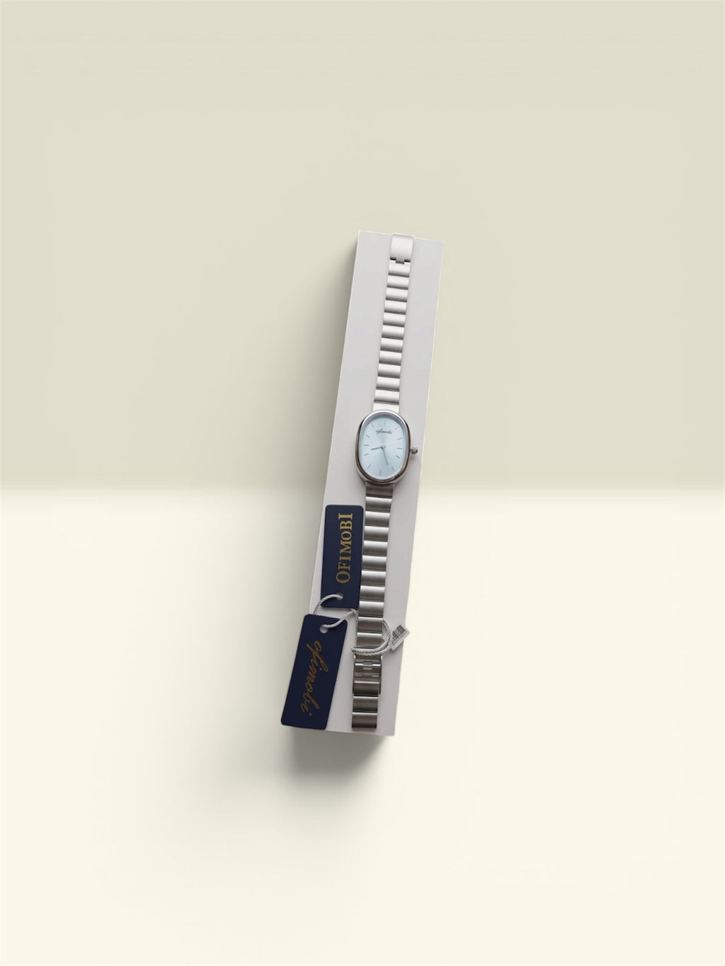 Steel wristwatch