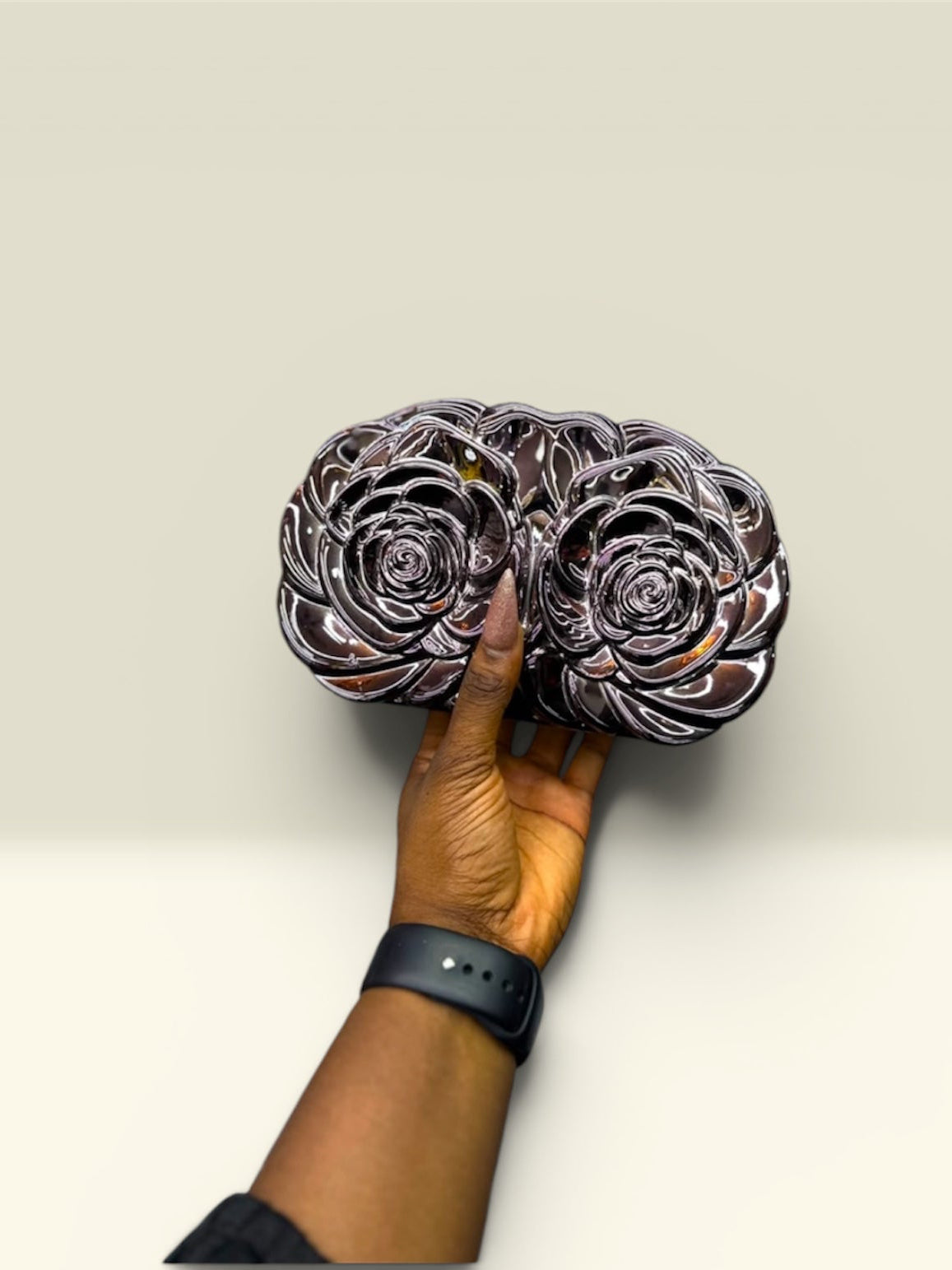 Luxury Rose Flower purse