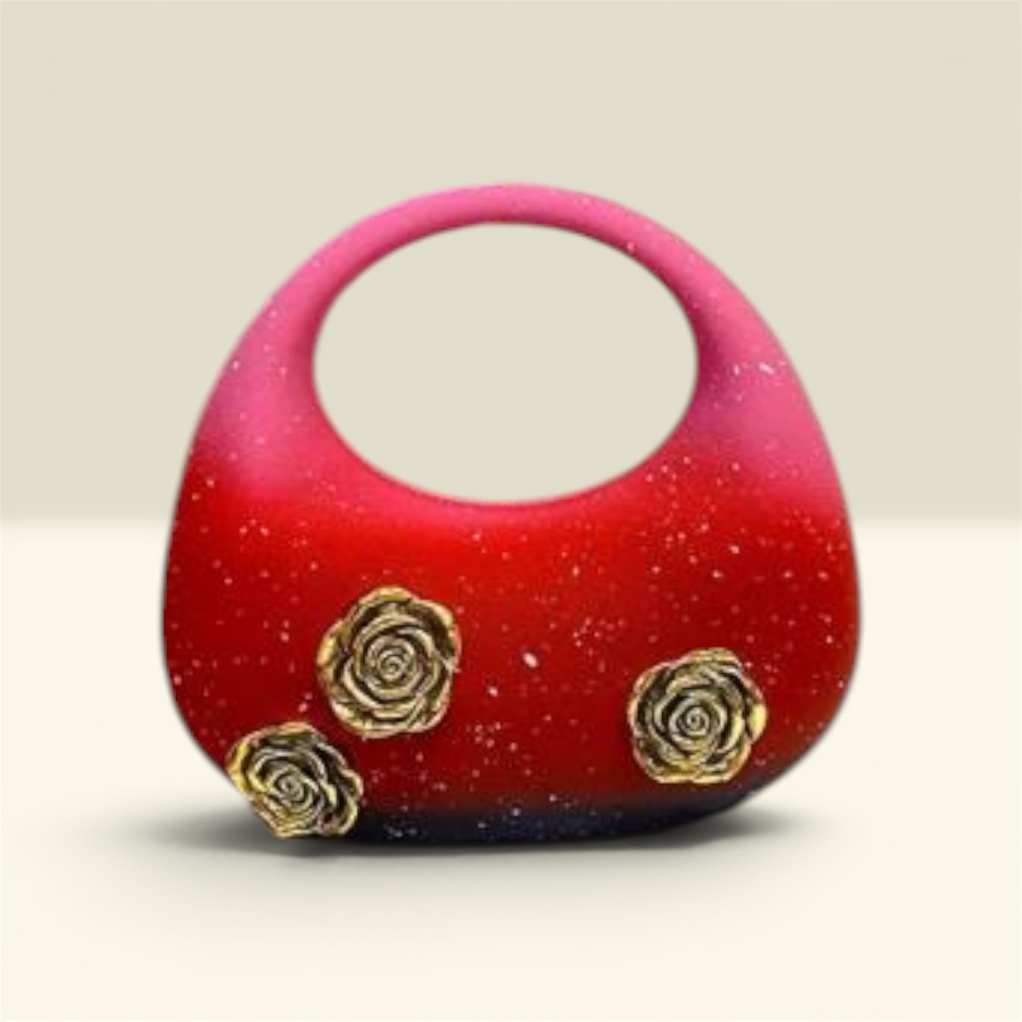 Rosette Evening Purse