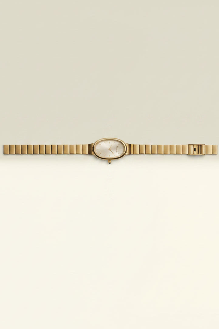 Steel wristwatch