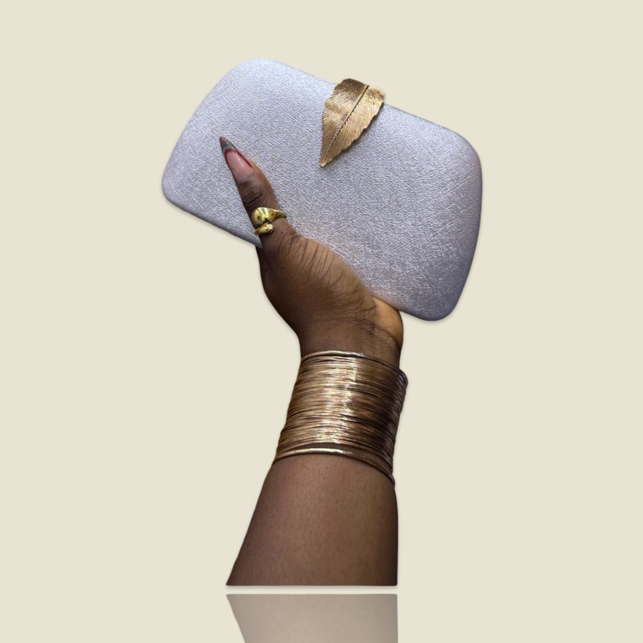 Ophelia velvet purse