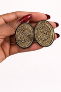 Gold Orbit Earrings