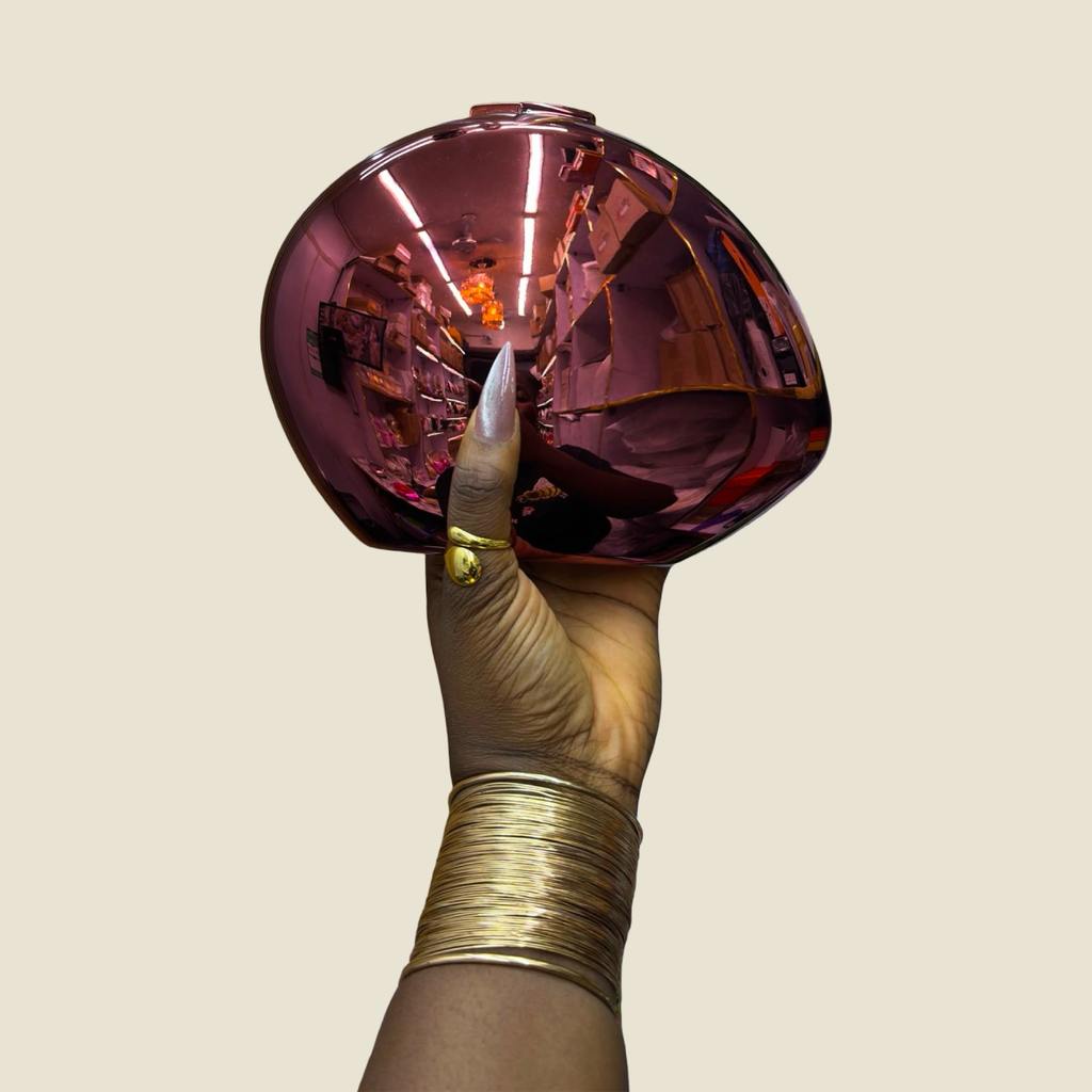 Amethyst Find Clutch purse