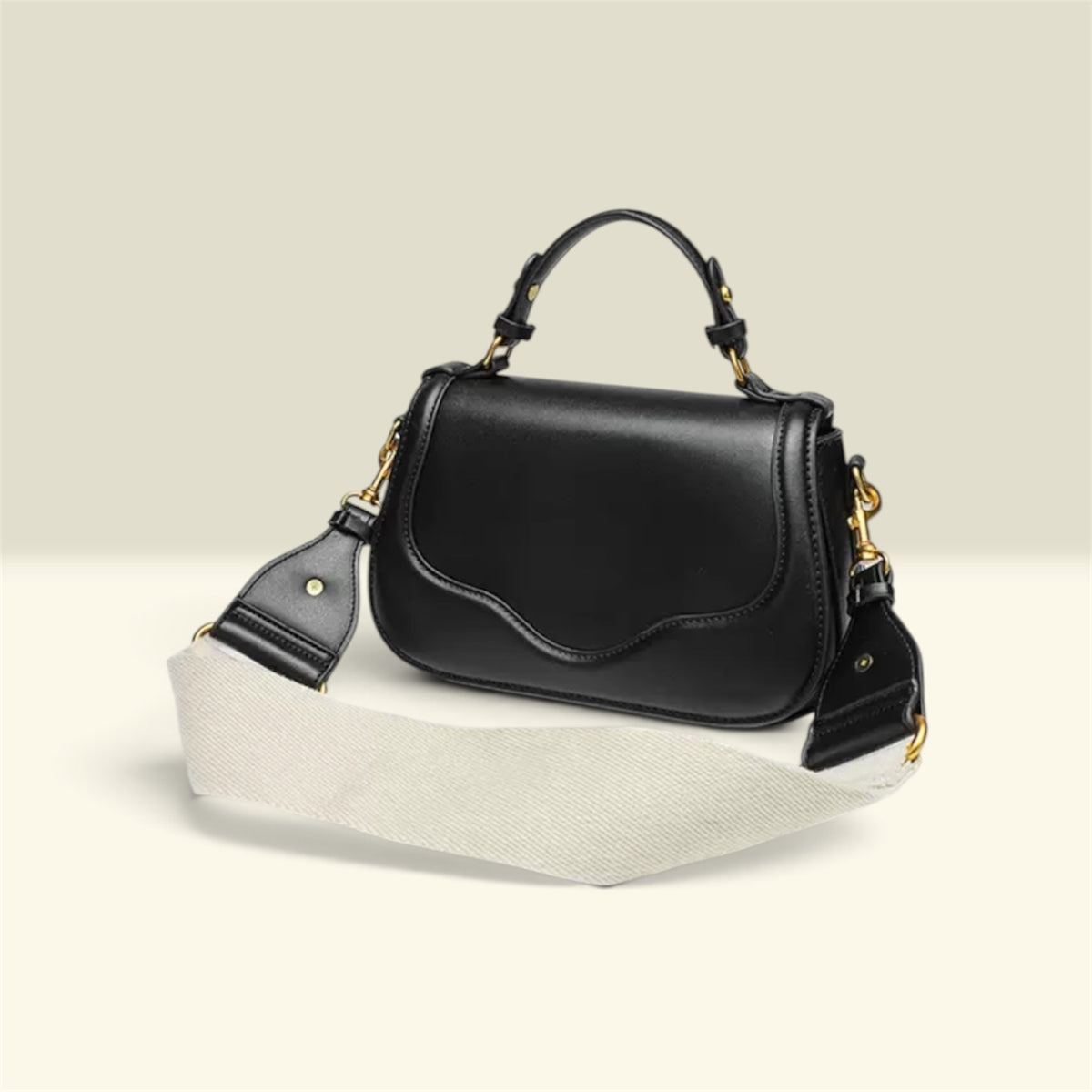 Zara Sculpted Top Handle bag
