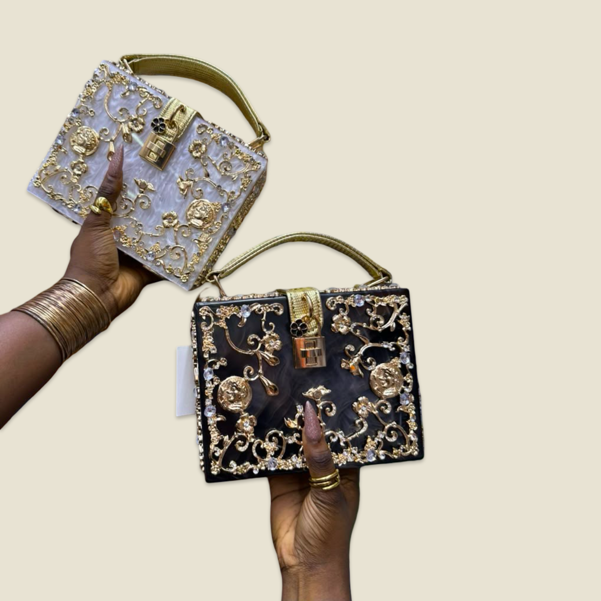 The Gilded Box Bag purse