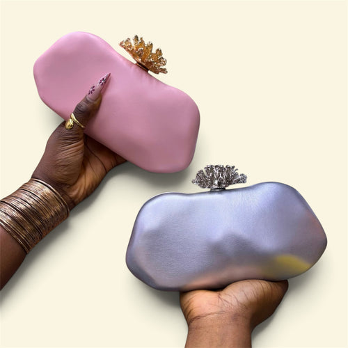 Coral Crown Purse