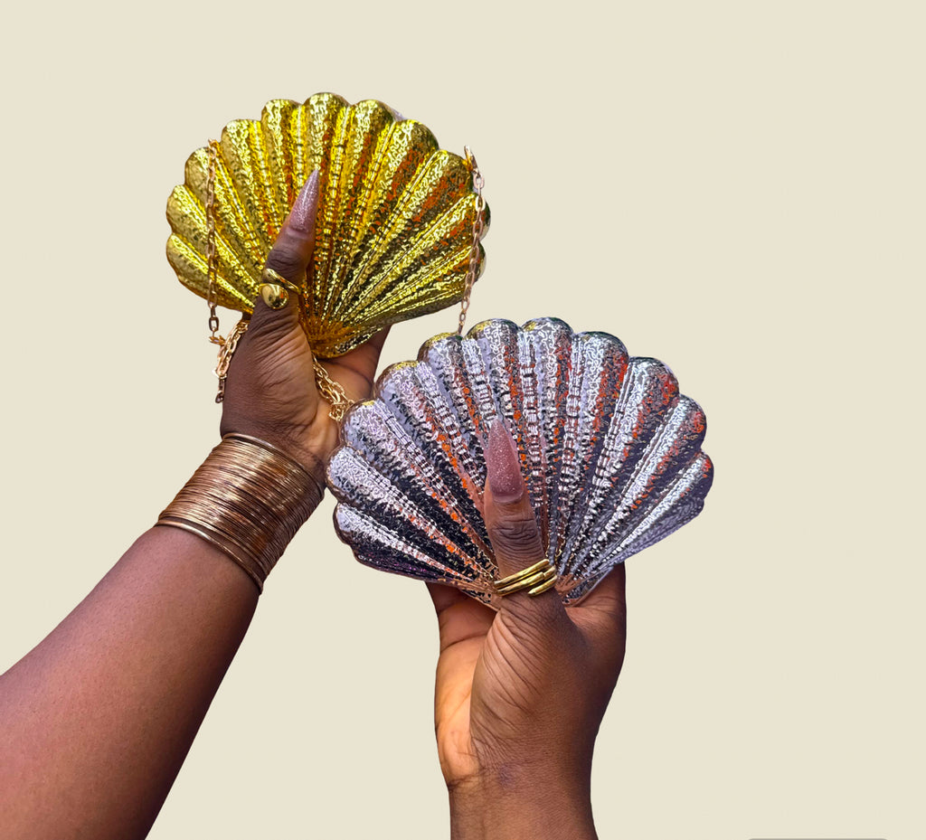 Shell Statement Purse