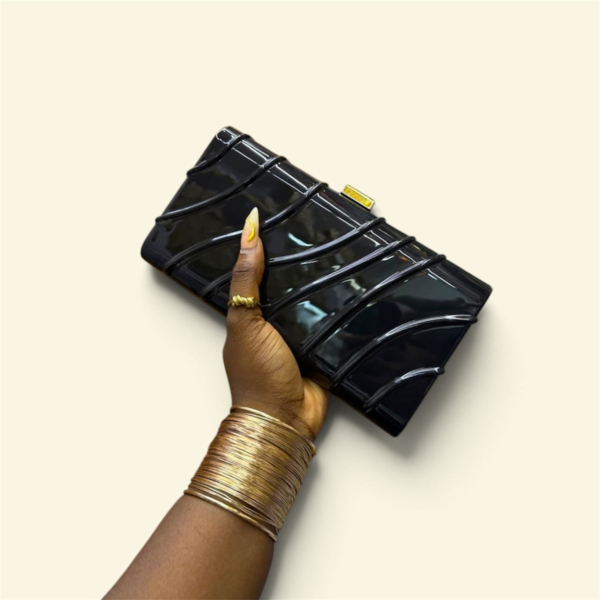 Prism Wave Clutch purse