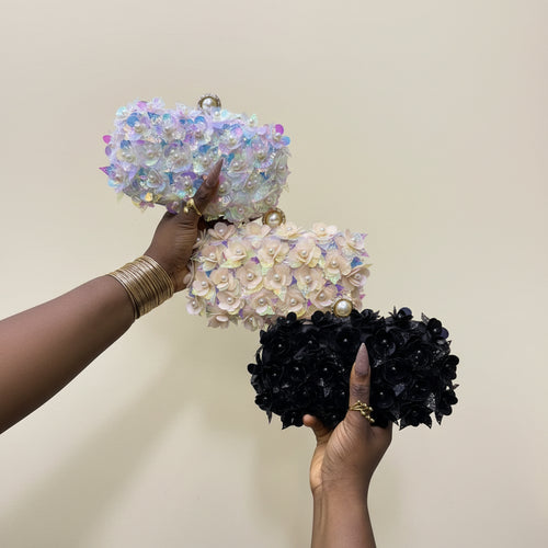 The Petal Bloom clutch purse