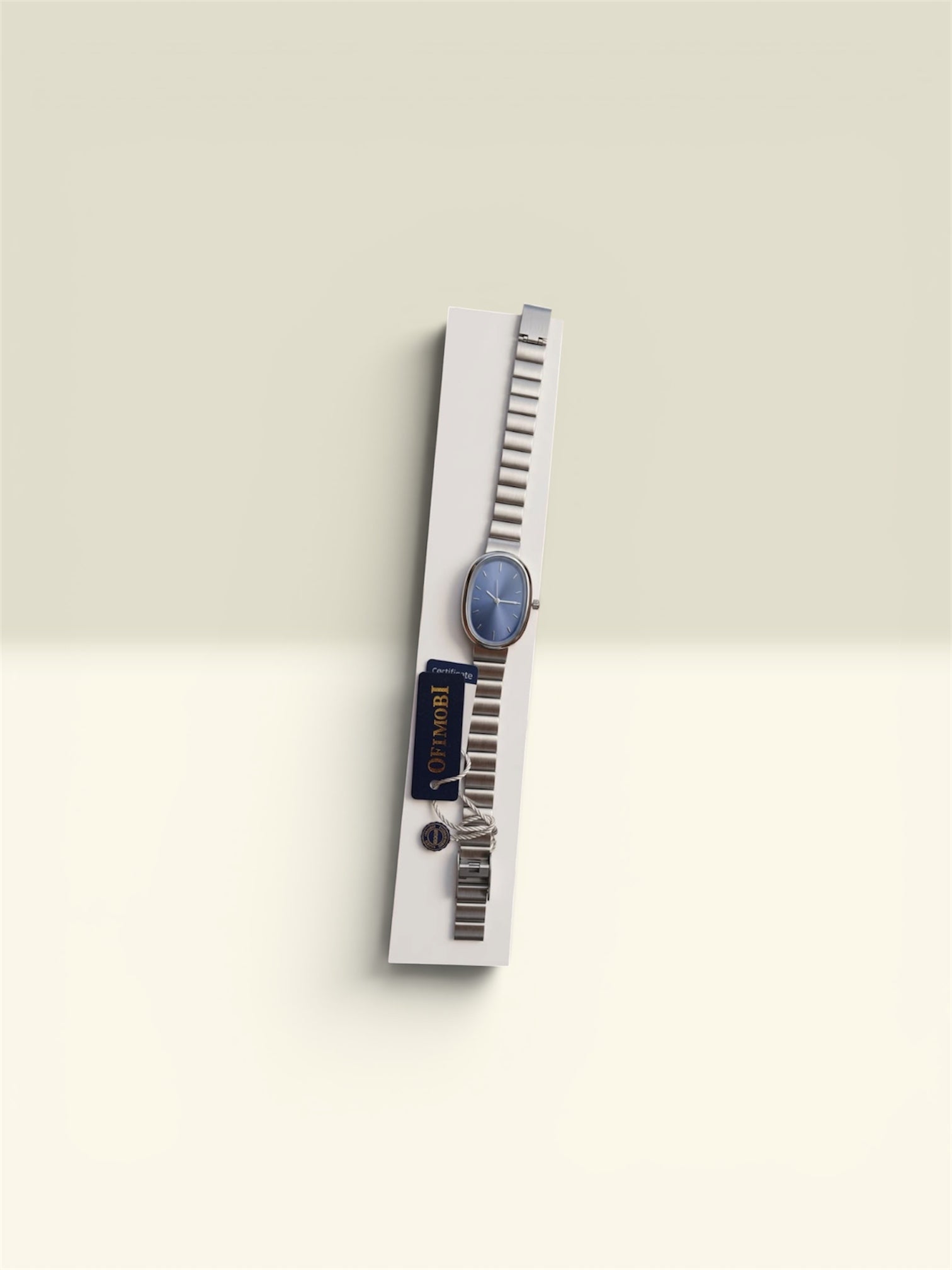 Steel wristwatch