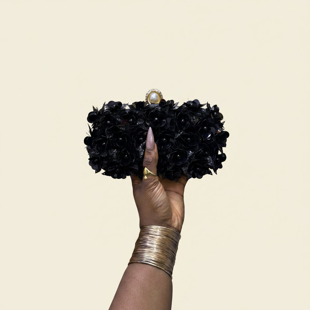 The Petal Bloom clutch purse