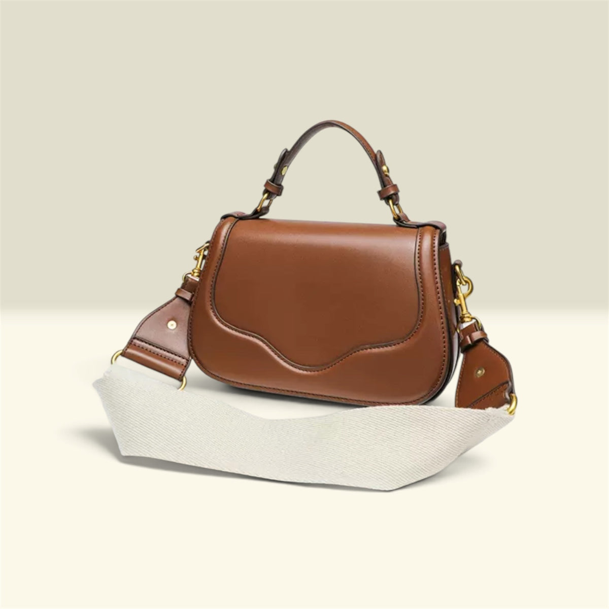 Zara Sculpted Top Handle bag