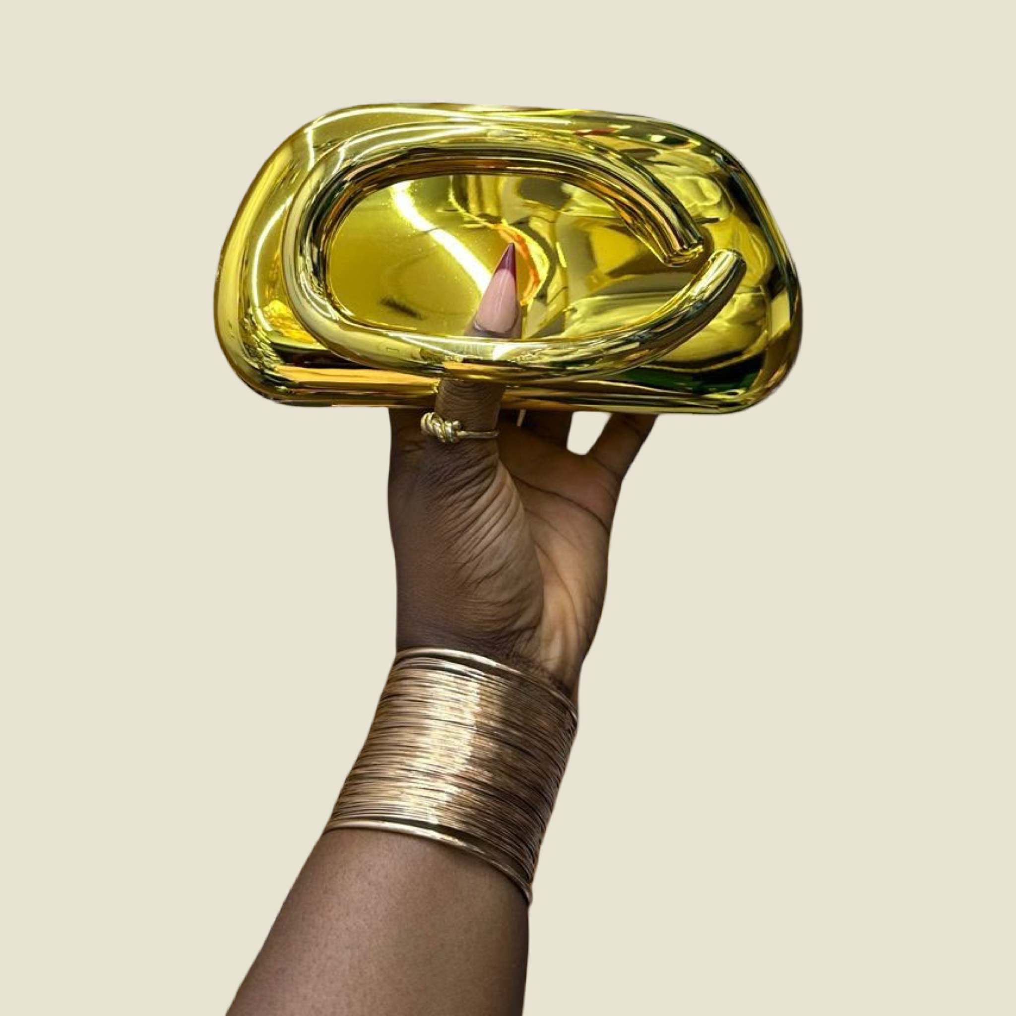 The Elodie Sculptural Purse