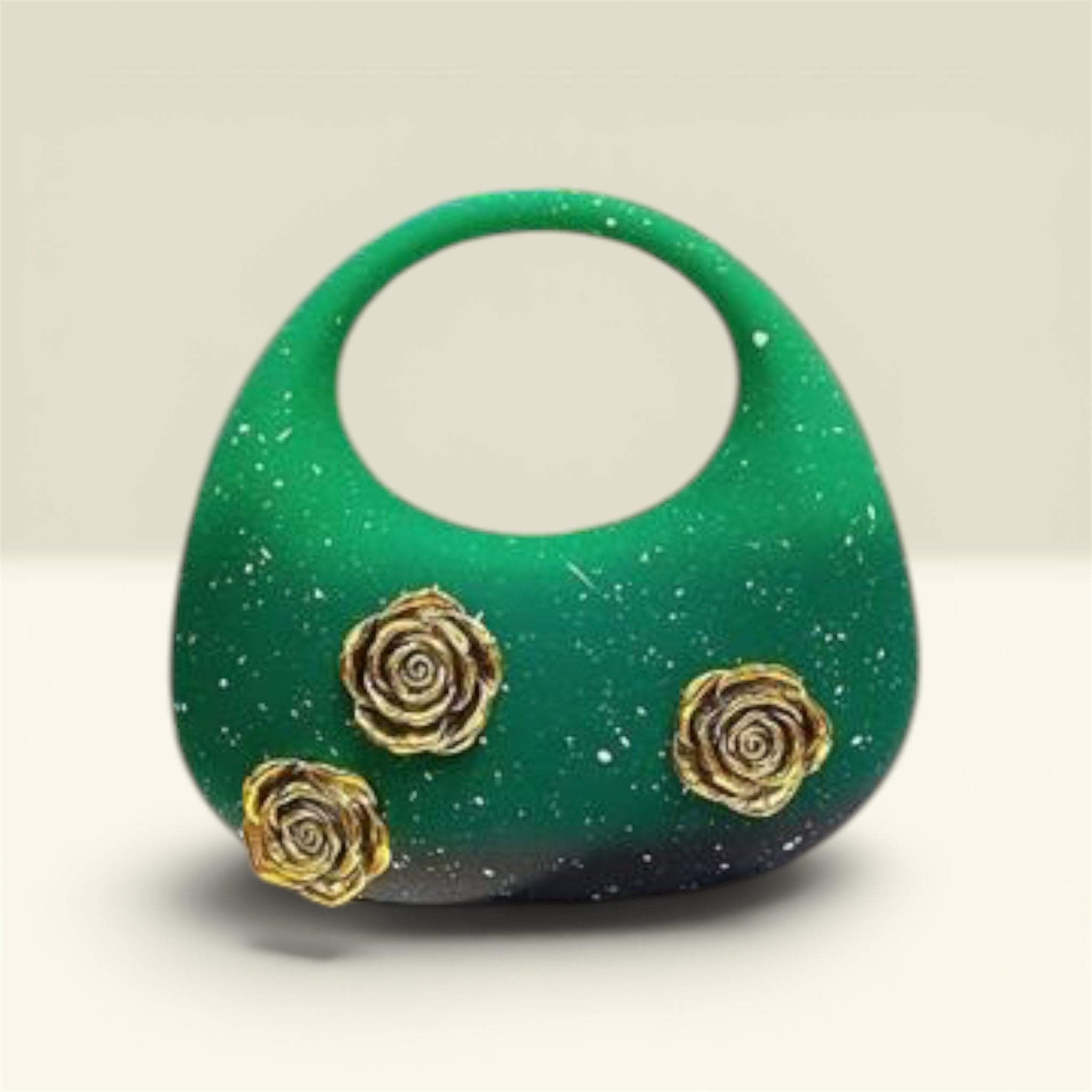 Rosette Evening Purse