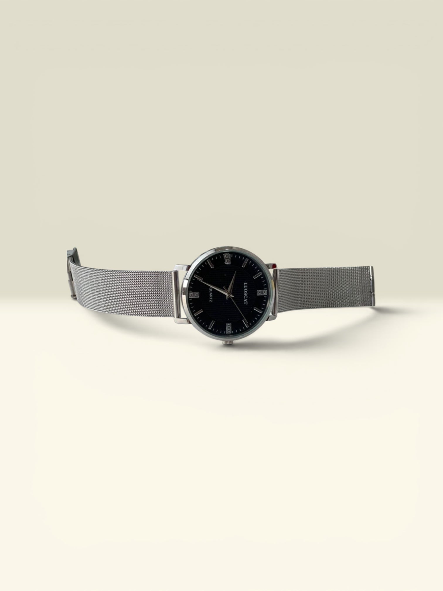 Mesh wristwatch