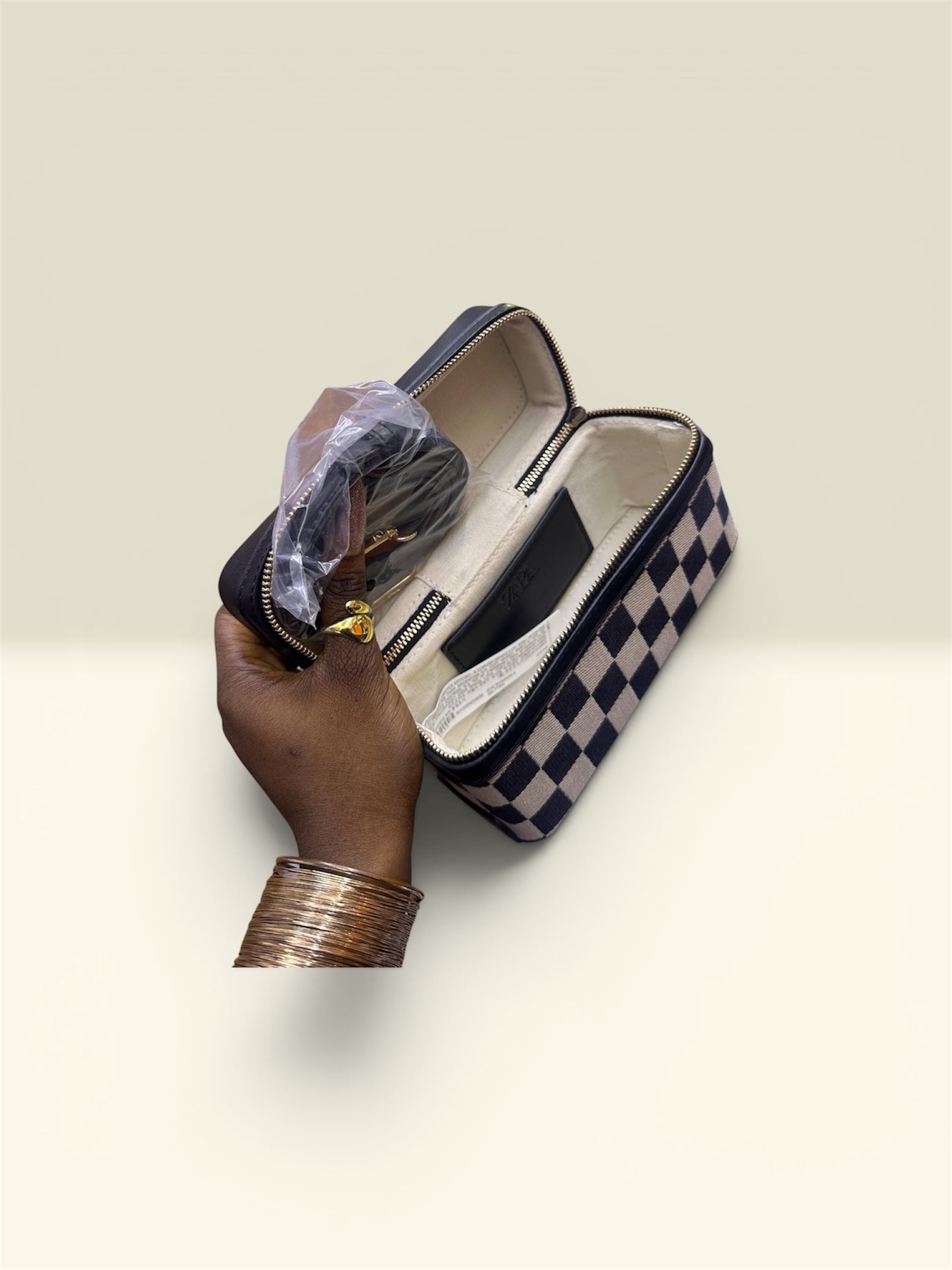 Zara Checkered Bag