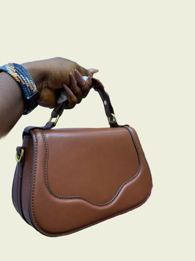 Zara Structured Top handle Bag