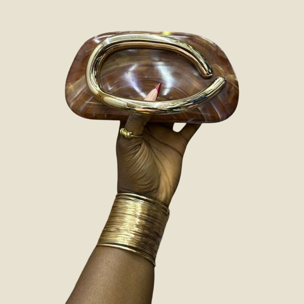 The Elodie Sculptural Purse