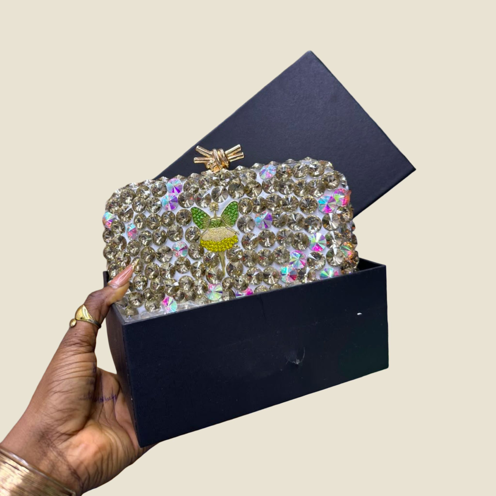 Citrine Crystal Clutch