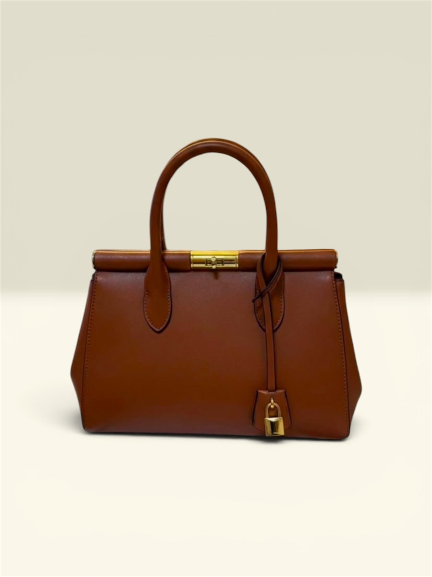 Executive Leather Medium Sized Handbag