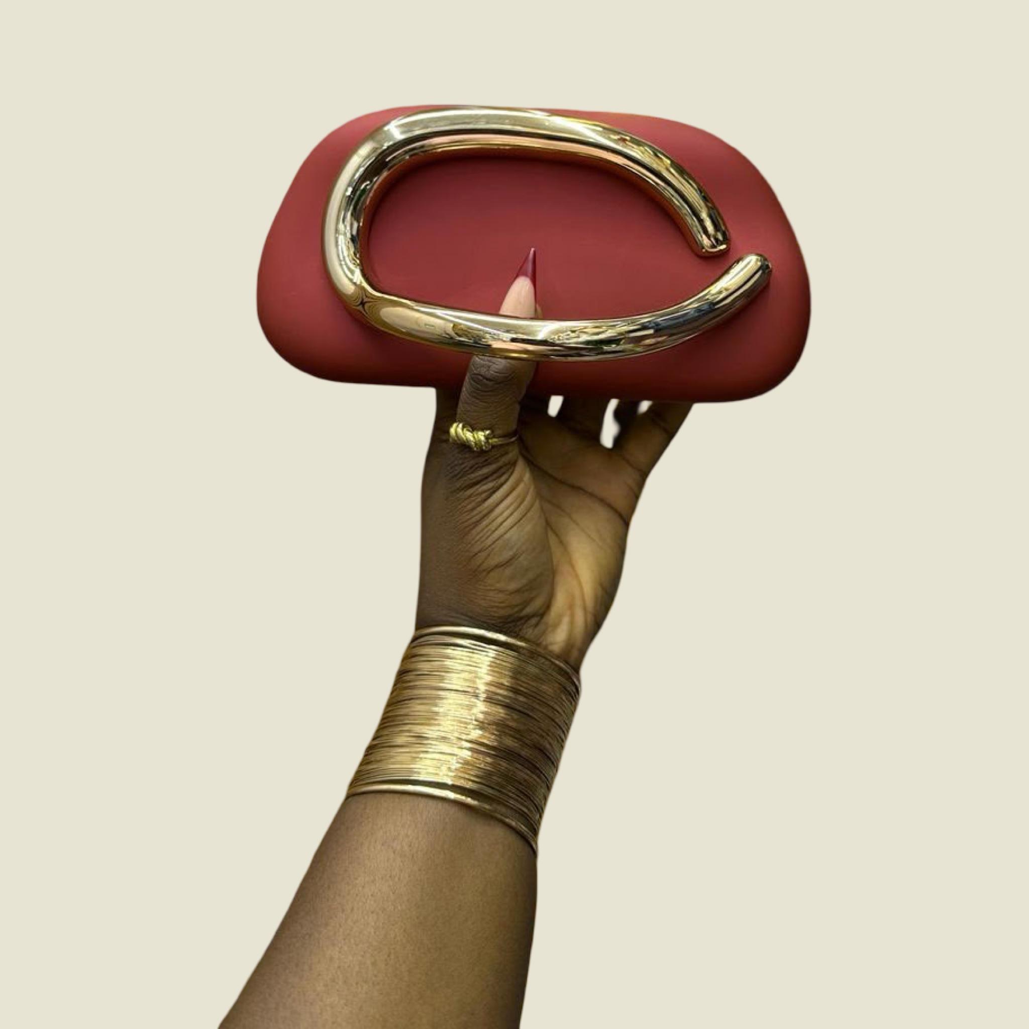 The Elodie Sculptural Purse