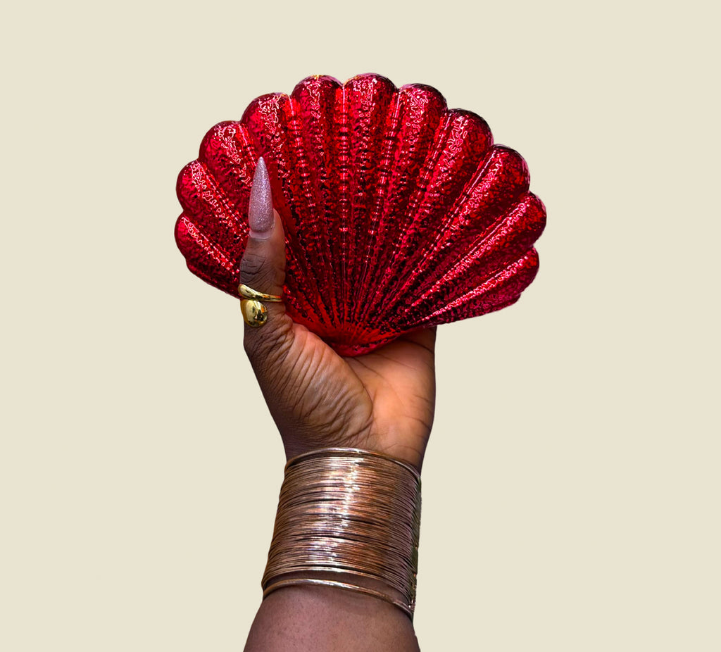 Shell Statement Purse