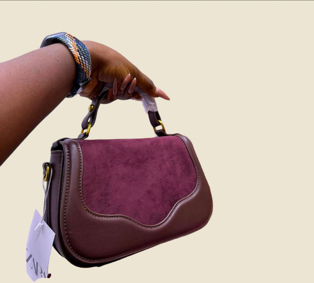 Zara Structured Top handle Bag