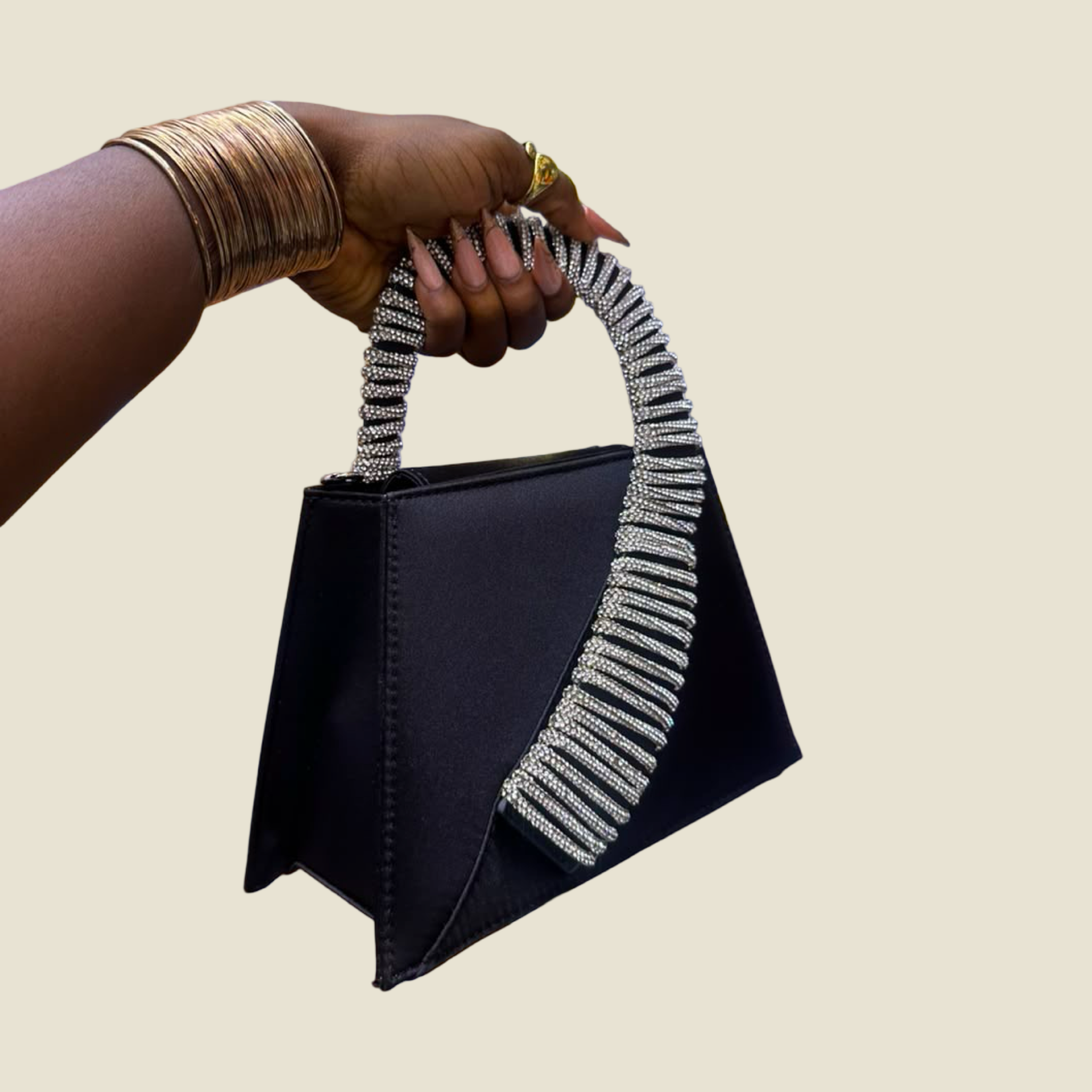 Celeste Crystal Handle bag