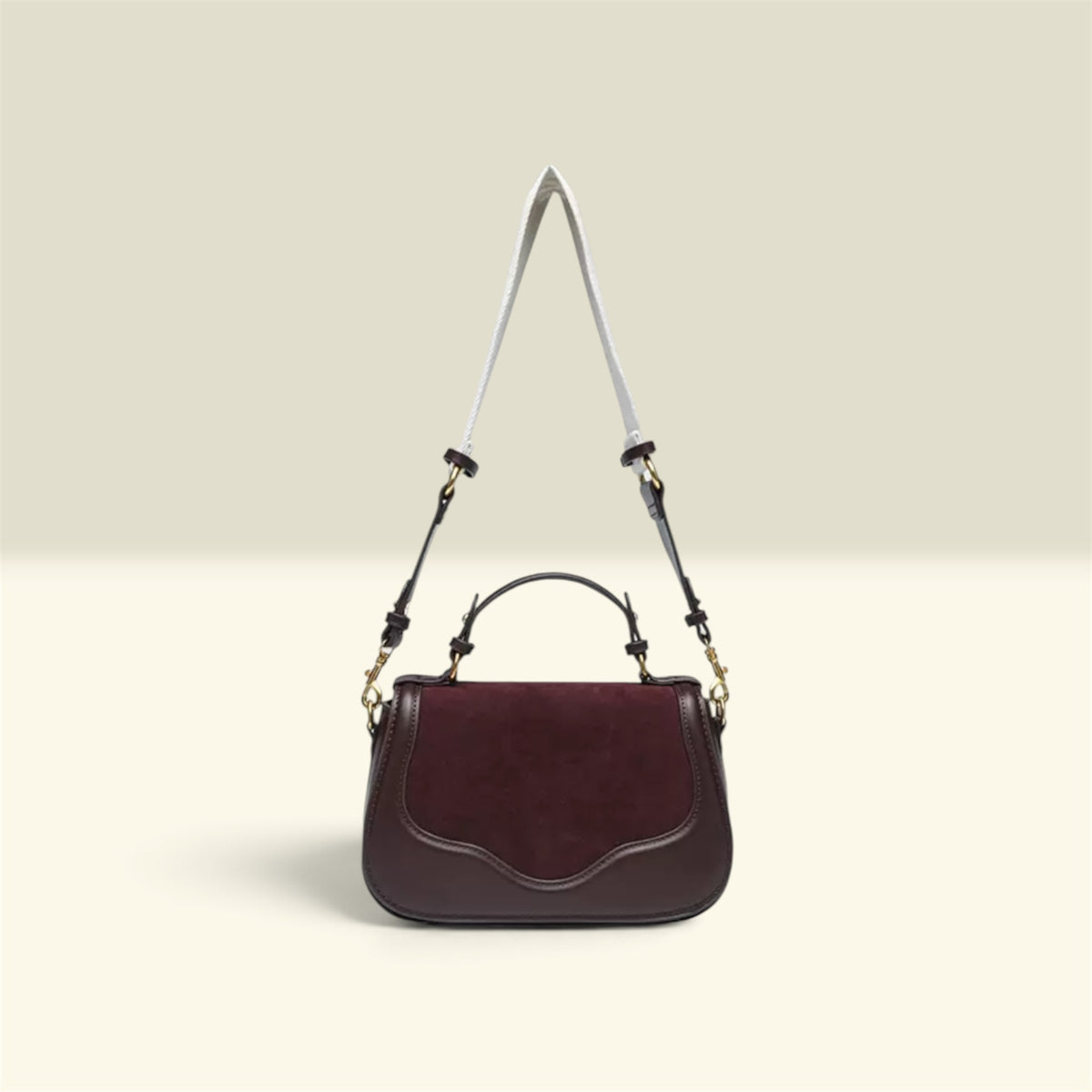 Zara Sculpted Top Handle bag