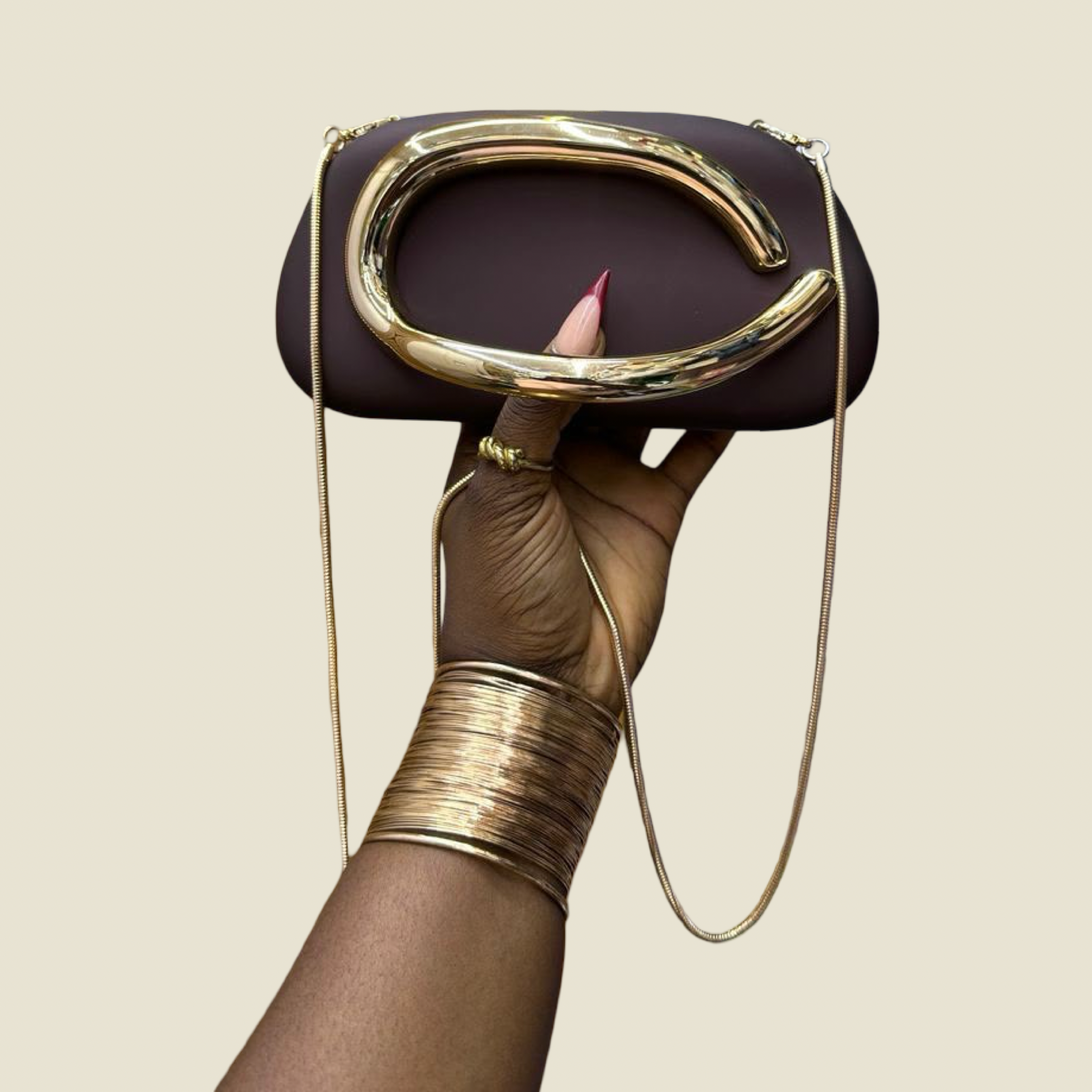 The Elodie Sculptural Purse