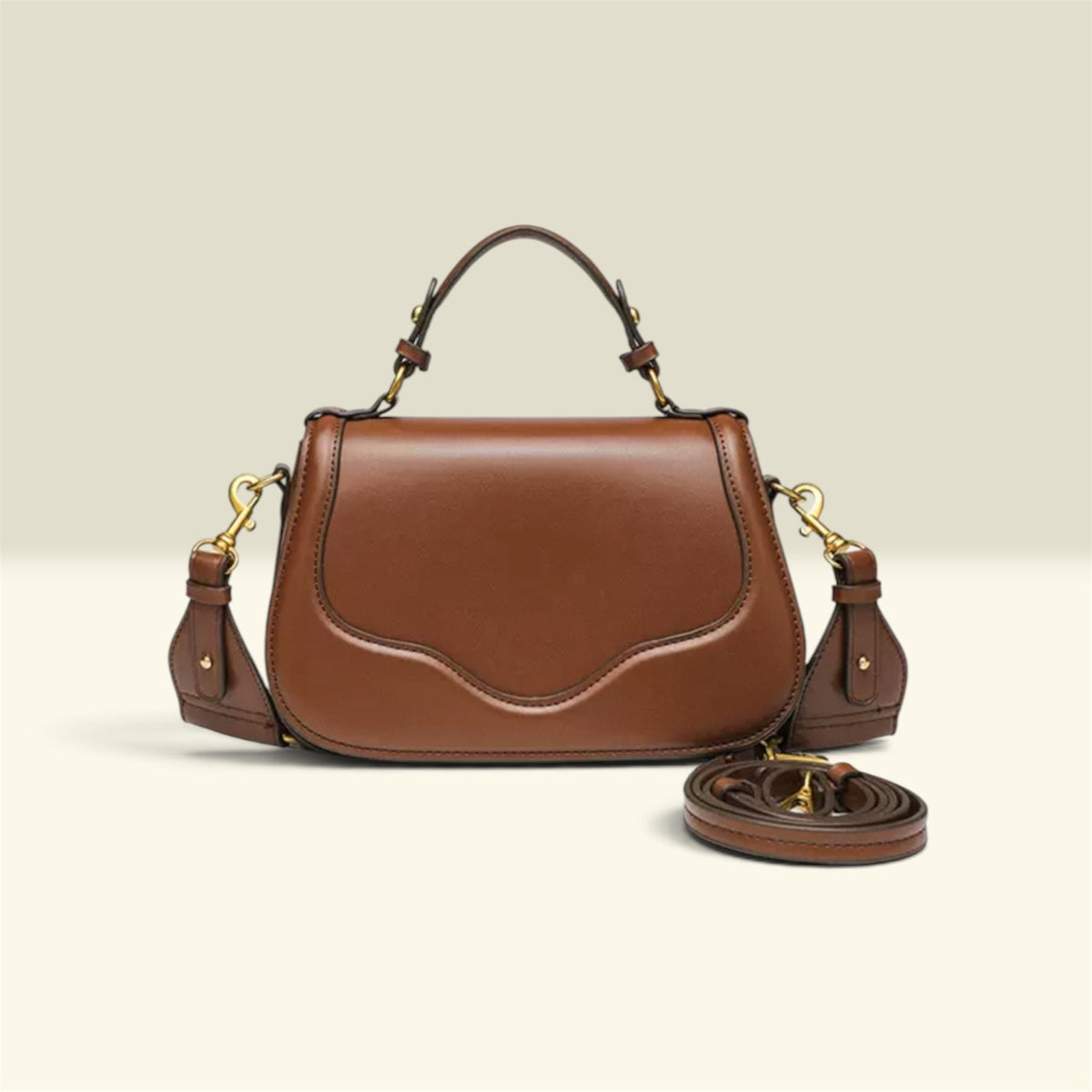 Zara Sculpted Top Handle bag