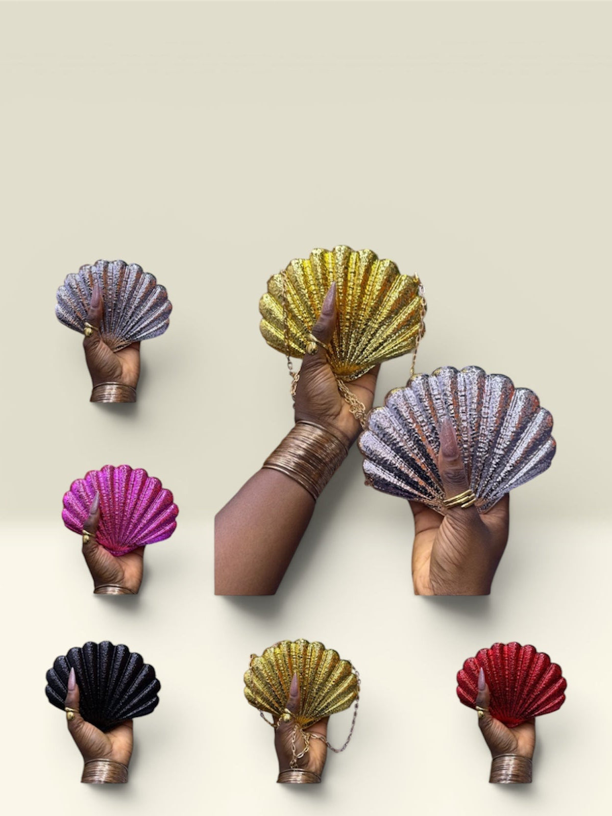 The Siren Shell purse